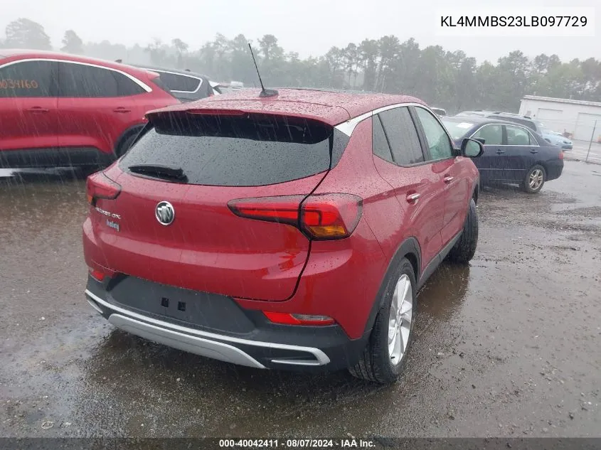 KL4MMBS23LB097729 2020 Buick Encore Gx Fwd Preferred