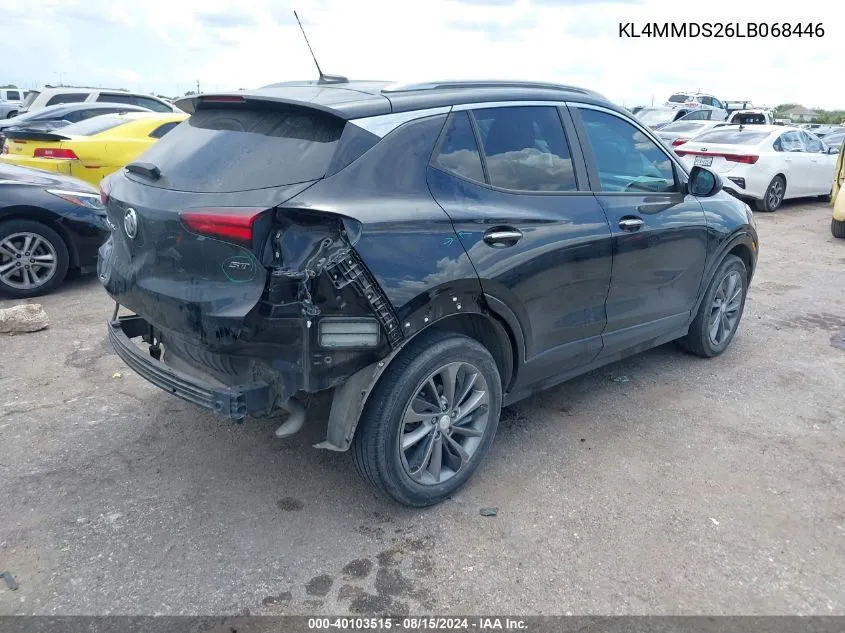 KL4MMDS26LB068446 2020 Buick Encore Gx Fwd Select