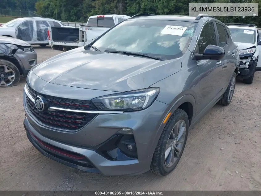 2020 Buick Encore Gx Select VIN: KL4MMESL5LB123936 Lot: 40106285