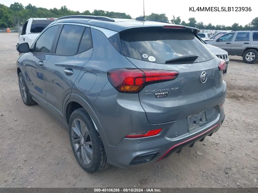 KL4MMESL5LB123936 2020 Buick Encore Gx Select