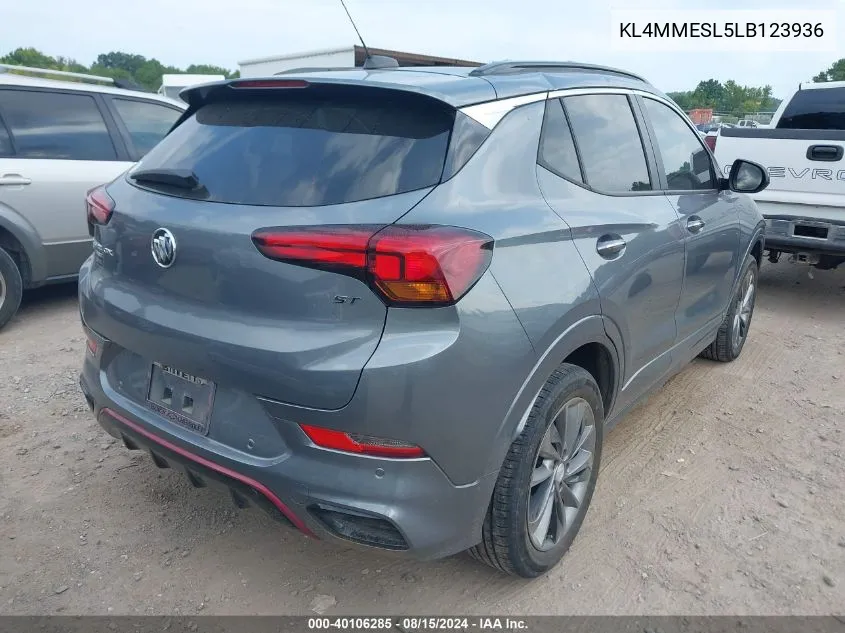 KL4MMESL5LB123936 2020 Buick Encore Gx Select