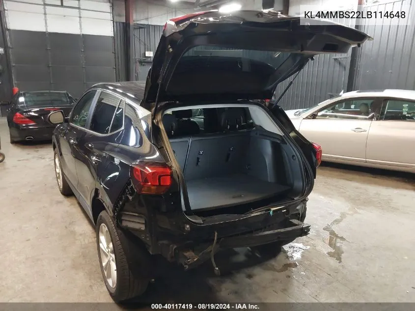 KL4MMBS22LB114648 2020 Buick Encore Gx Fwd Preferred