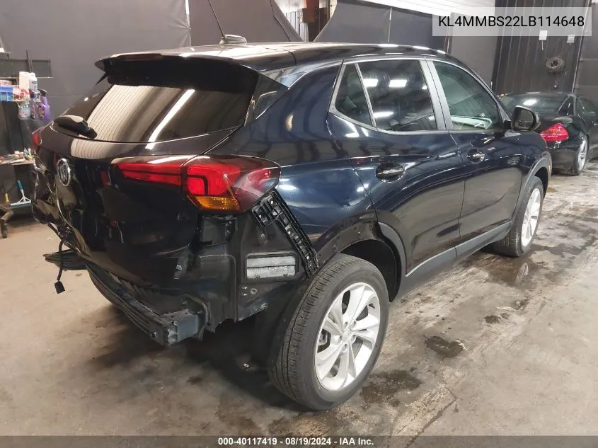 KL4MMBS22LB114648 2020 Buick Encore Gx Fwd Preferred