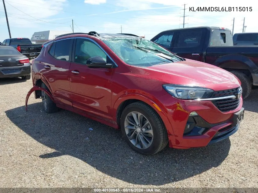 2020 Buick Encore Gx Fwd Select VIN: KL4MMDSL6LB115015 Lot: 40130545