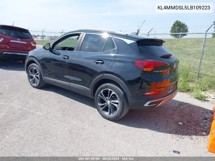 2020 Buick Encore Gx Fwd Select VIN: KL4MMDSL5LB109223 Lot: 40139164