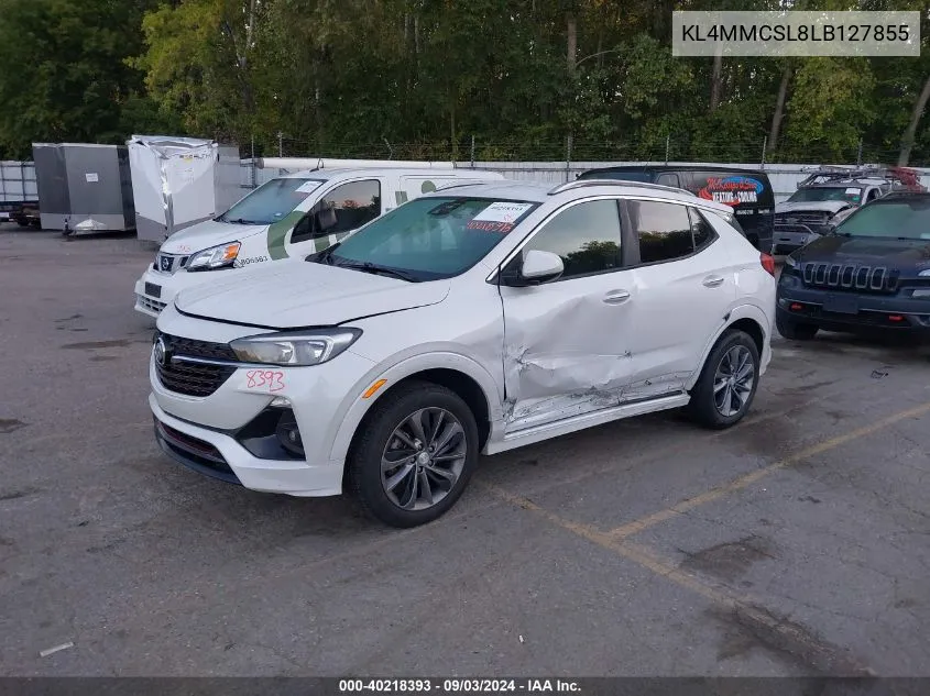 2020 Buick Encore Gx Awd Preferred VIN: KL4MMCSL8LB127855 Lot: 40218393