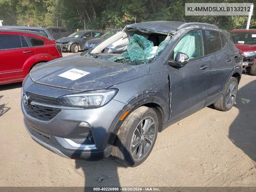 KL4MMDSLXLB133212 2020 Buick Encore Gx Fwd Select