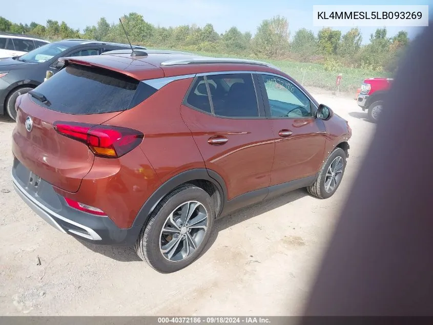 2020 Buick Encore Gx Select VIN: KL4MMESL5LB093269 Lot: 40372186