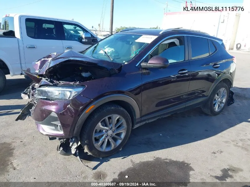 KL4MMGSL8L1115776 2020 Buick Encore Gx Awd Essence