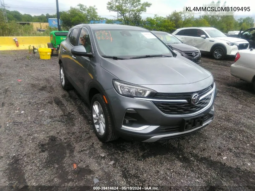 KL4MMCSL0MB109495 2021 Buick Encore Gx Awd Preferred