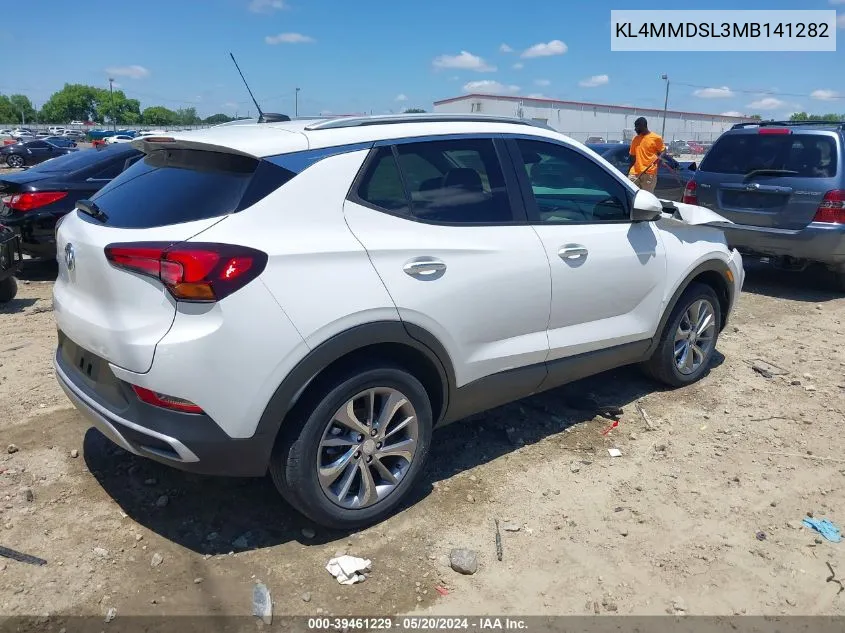 2021 Buick Encore Gx Fwd Select VIN: KL4MMDSL3MB141282 Lot: 39461229