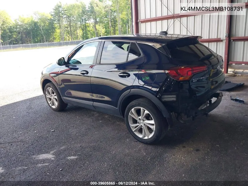 KL4MMCSL3MB108731 2021 Buick Encore Gx Awd Preferred