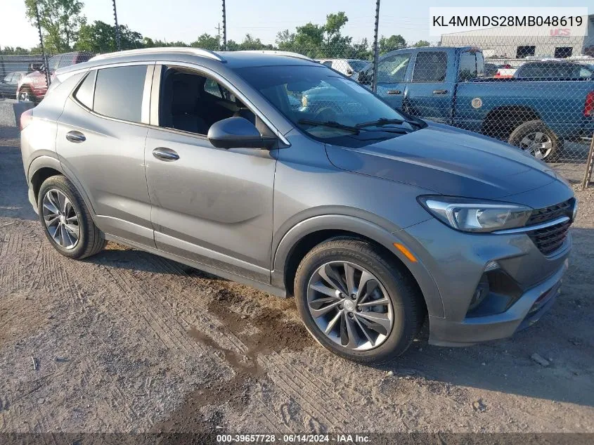 2021 Buick Encore Gx Fwd Select VIN: KL4MMDS28MB048619 Lot: 39657728