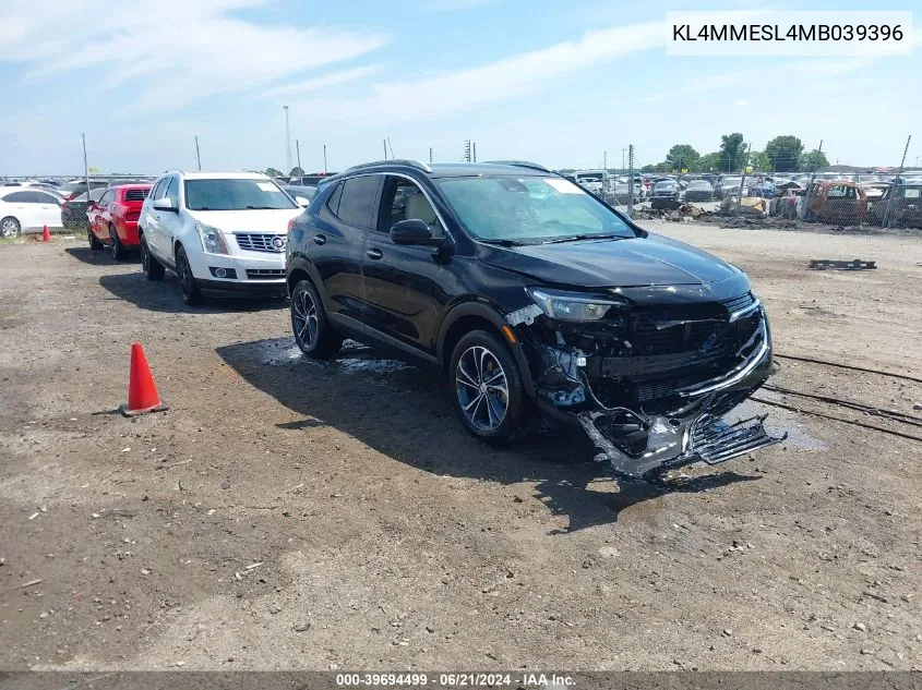 2021 Buick Encore Gx Awd Select VIN: KL4MMESL4MB039396 Lot: 39694499