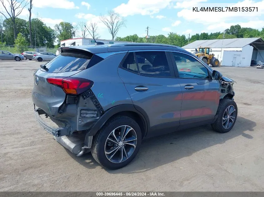 KL4MMESL7MB153571 2021 Buick Encore Gx Awd Select