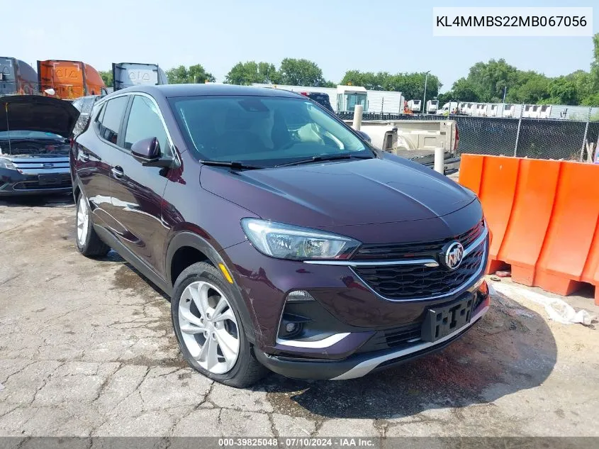 2021 Buick Encore Gx Fwd Preferred VIN: KL4MMBS22MB067056 Lot: 39825048