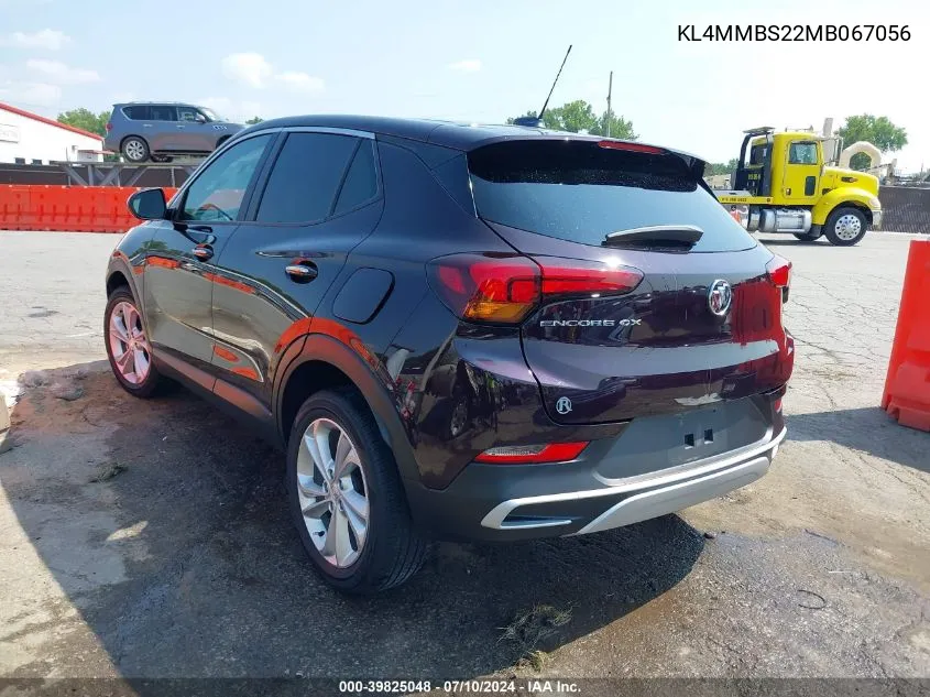 2021 Buick Encore Gx Fwd Preferred VIN: KL4MMBS22MB067056 Lot: 39825048