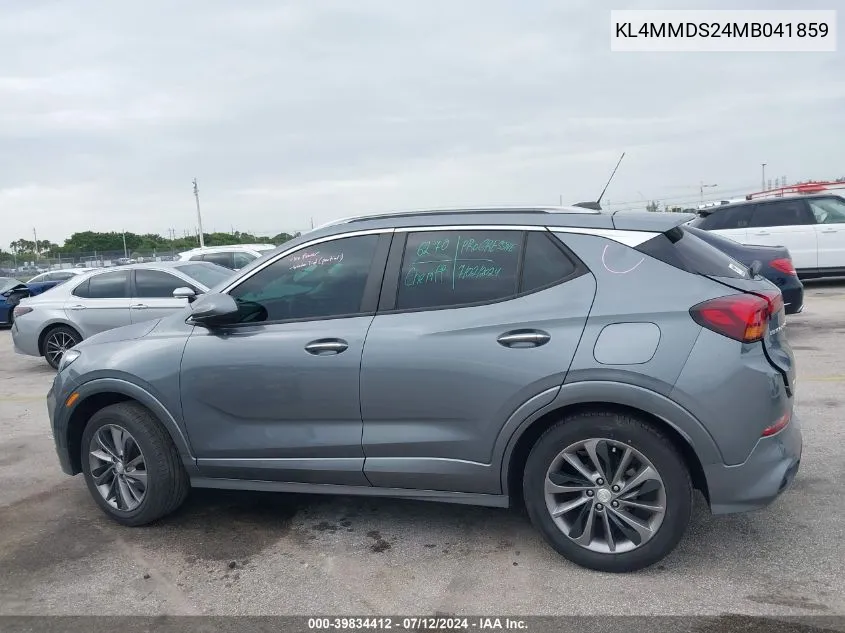 2021 Buick Encore Gx Select VIN: KL4MMDS24MB041859 Lot: 39834412