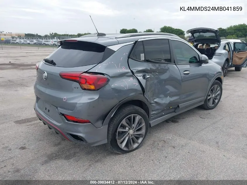 2021 Buick Encore Gx Select VIN: KL4MMDS24MB041859 Lot: 39834412