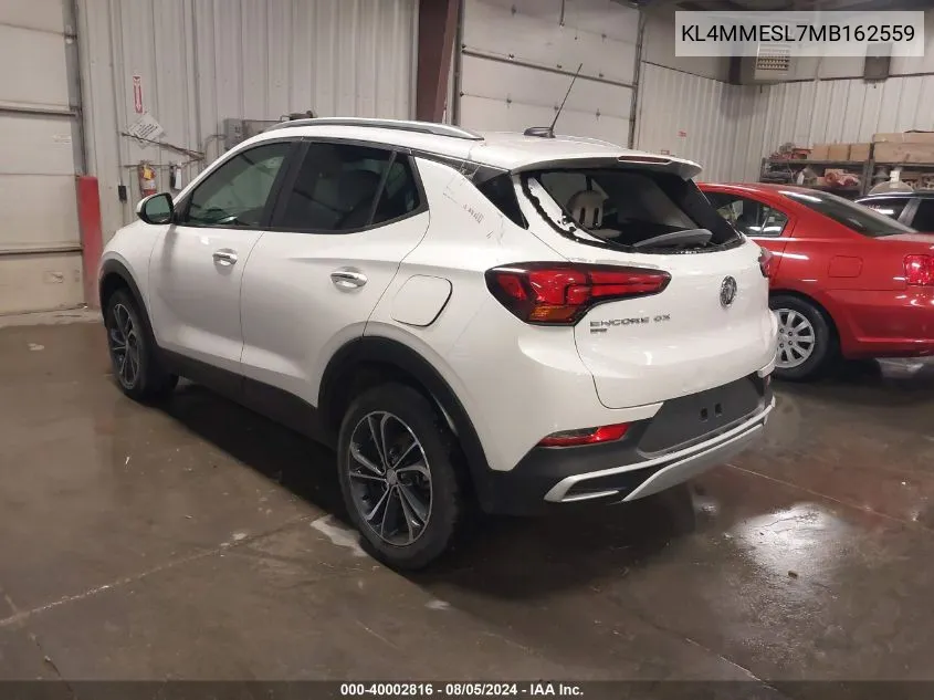 2021 Buick Encore Gx Awd Select VIN: KL4MMESL7MB162559 Lot: 40002816