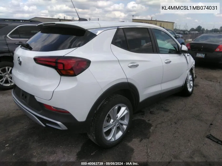 KL4MMCSL1MB074031 2021 Buick Encore Gx Awd Preferred