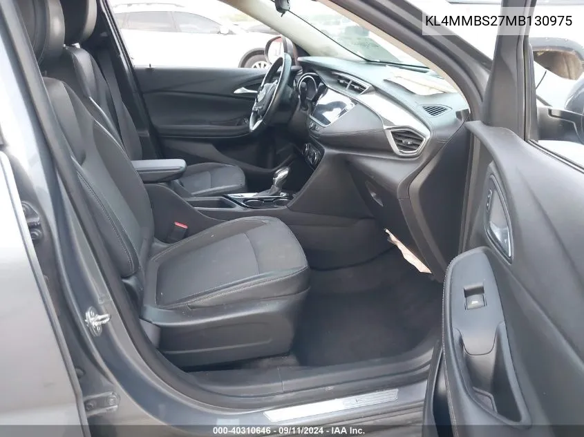 2021 Buick Encore Gx Preferred VIN: KL4MMBS27MB130975 Lot: 40310646