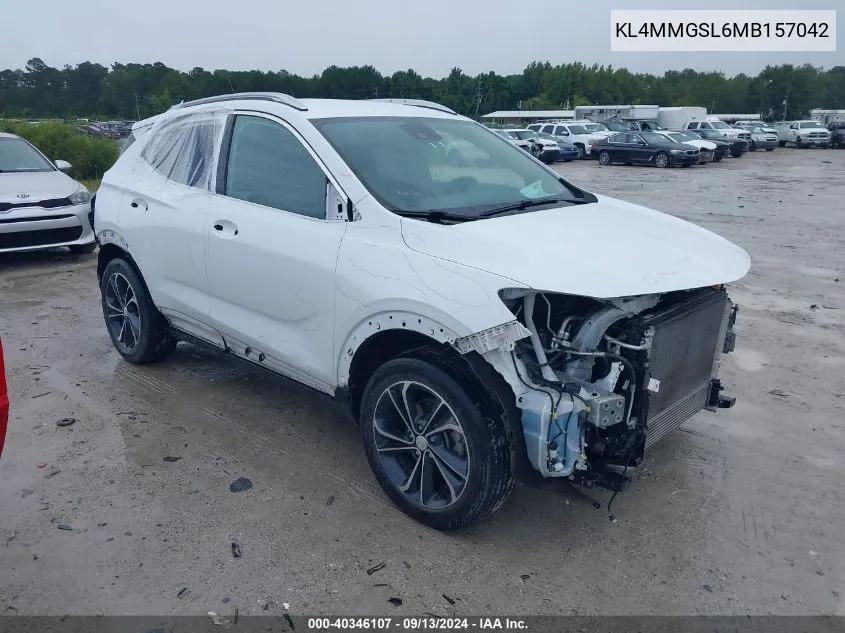 2021 Buick Encore Gx Awd Essence VIN: KL4MMGSL6MB157042 Lot: 40346107