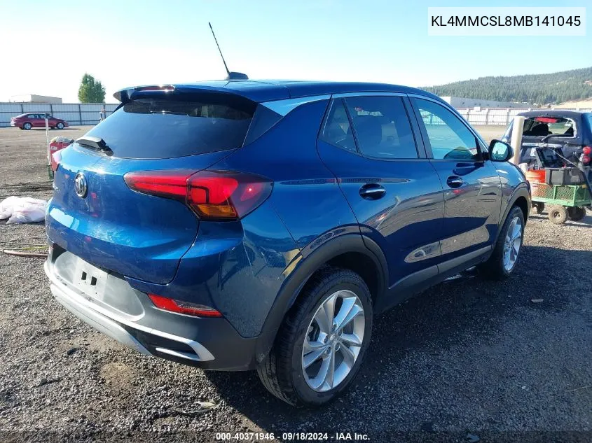 2021 Buick Encore Gx Awd Preferred VIN: KL4MMCSL8MB141045 Lot: 40371946