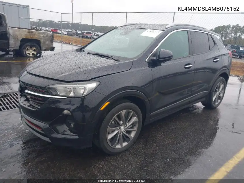 KL4MMDSL4MB076152 2021 Buick Encore Gx Fwd Select
