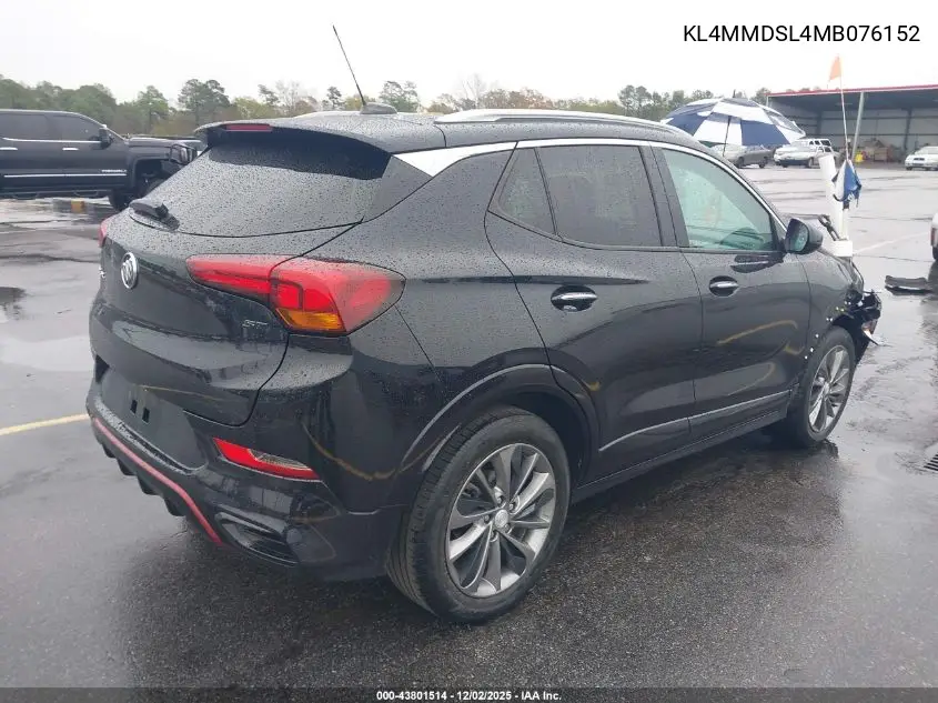 KL4MMDSL4MB076152 2021 Buick Encore Gx Fwd Select