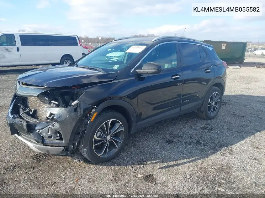 KL4MMESL4MB055582 2021 Buick Encore Gx Awd Select