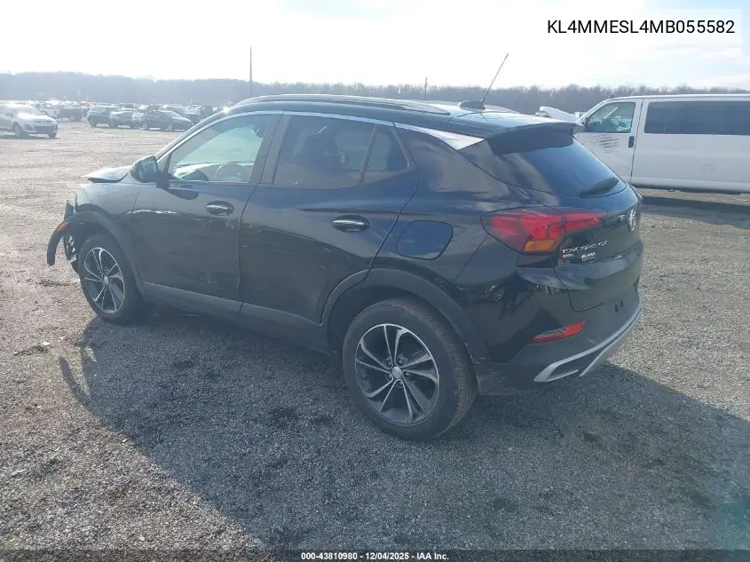 KL4MMESL4MB055582 2021 Buick Encore Gx Awd Select