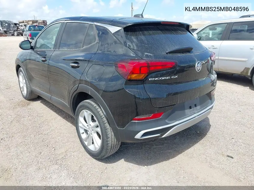 KL4MMBS25MB048596 2021 Buick Encore Gx Fwd Preferred