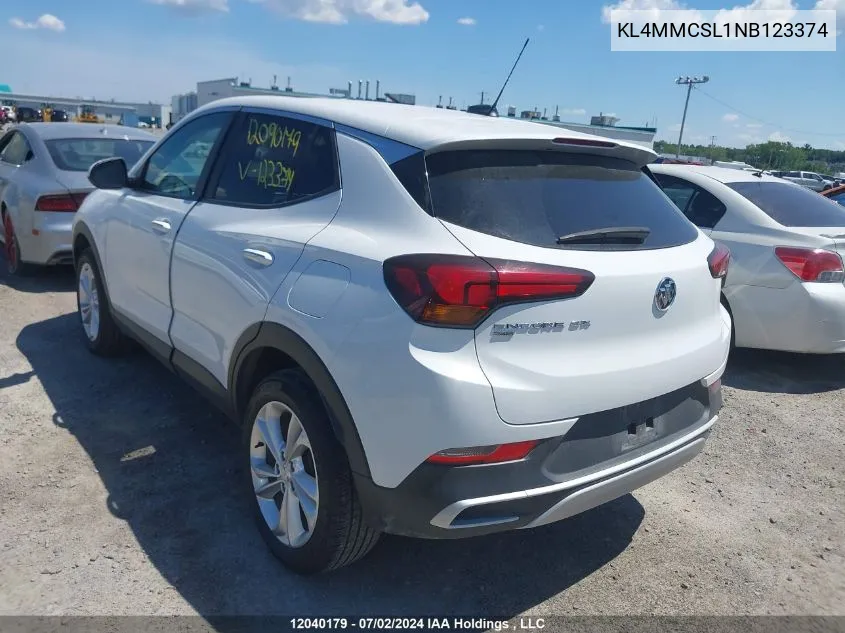 KL4MMCSL1NB123374 2022 Buick Encore Gx Preferred