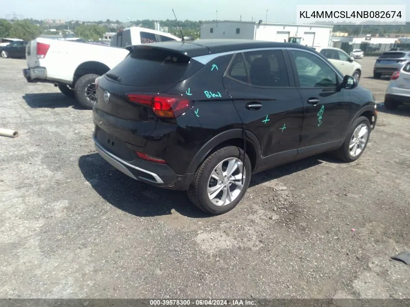 KL4MMCSL4NB082674 2022 Buick Encore Gx Awd Preferred