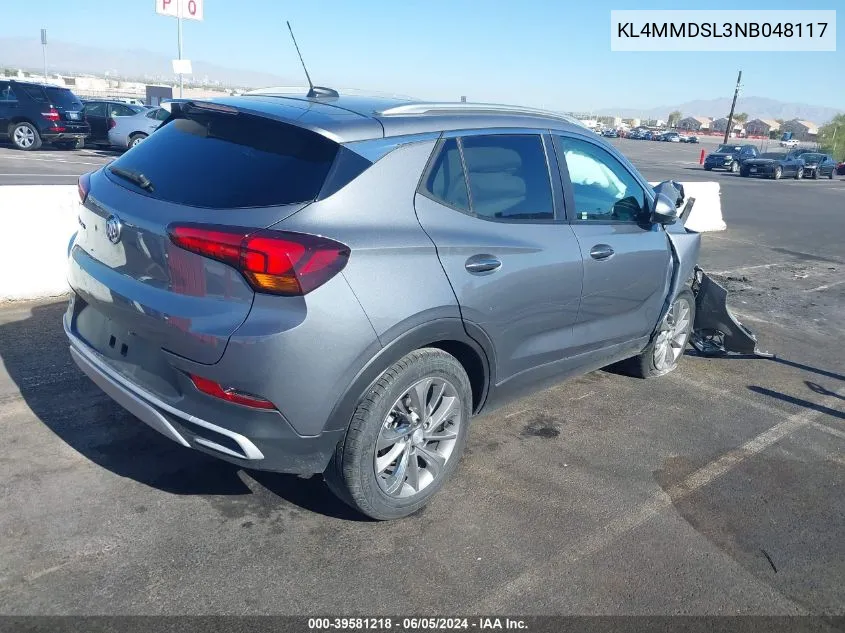 2022 Buick Encore Gx Fwd Select VIN: KL4MMDSL3NB048117 Lot: 39581218