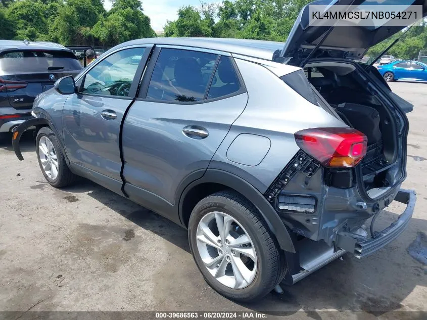 2022 Buick Encore Gx Awd Preferred VIN: KL4MMCSL7NB054271 Lot: 39686563