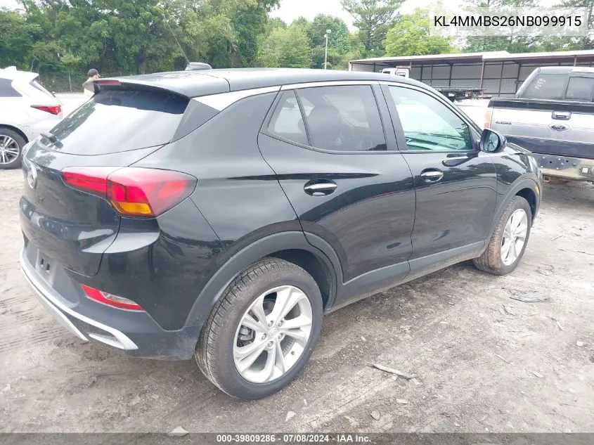 KL4MMBS26NB099915 2022 Buick Encore Gx Fwd Preferred