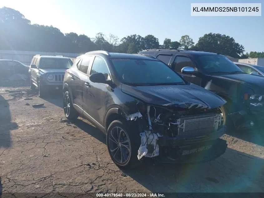 KL4MMDS25NB101245 2022 Buick Encore Gx Fwd Select