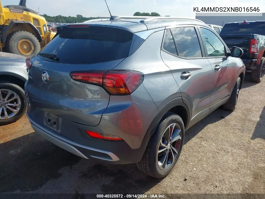 2022 Buick Encore Gx Fwd Select VIN: KL4MMDS2XNB016546 Lot: 40325572