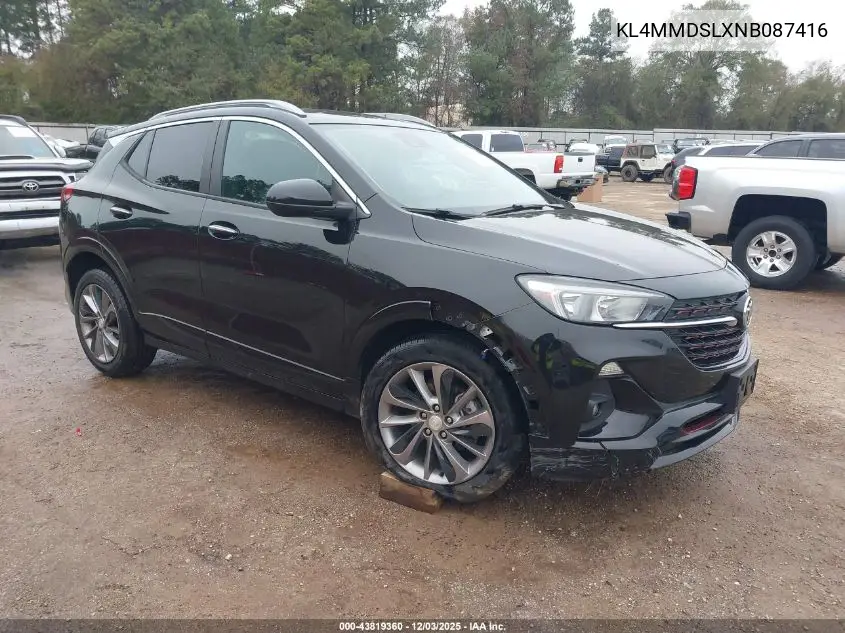 KL4MMDSLXNB087416 2022 Buick Encore Gx Fwd Select