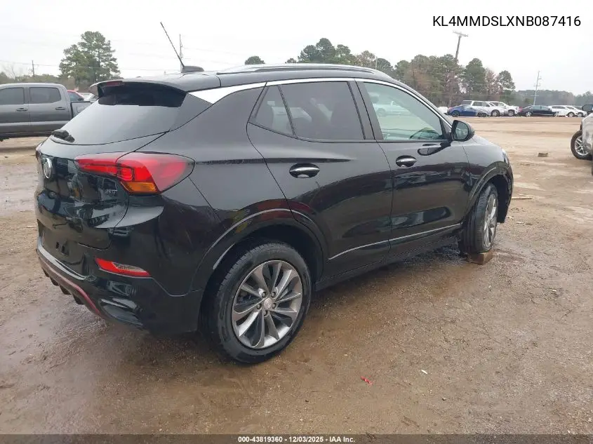 KL4MMDSLXNB087416 2022 Buick Encore Gx Fwd Select