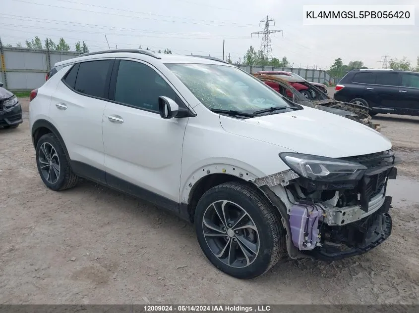 2023 Buick Encore Gx VIN: KL4MMGSL5PB056420 Lot: 12009024