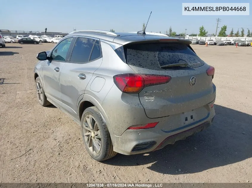 2023 Buick Encore Gx VIN: KL4MMESL8PB044668 Lot: 12047538