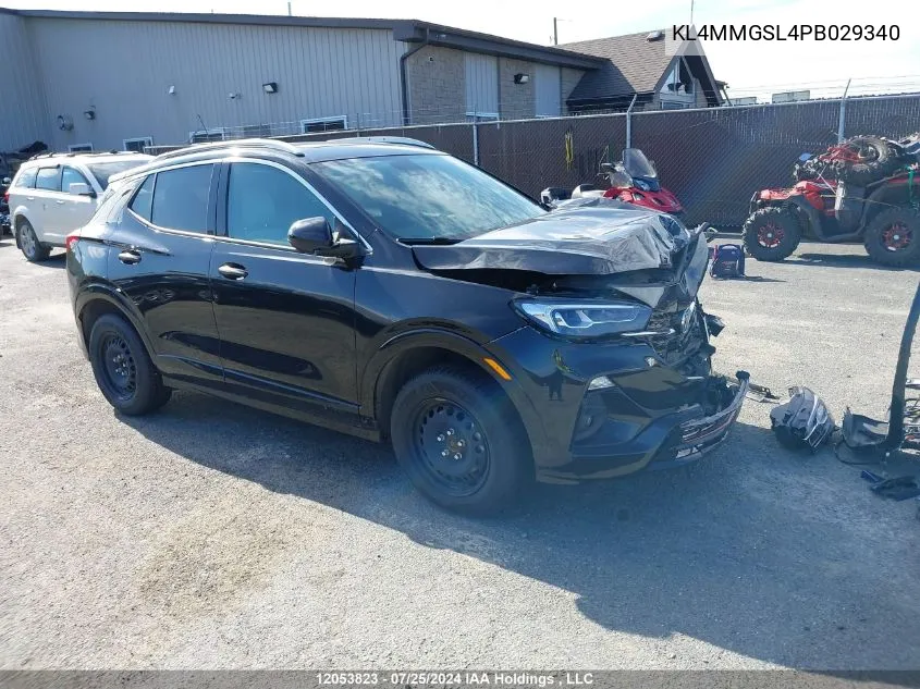 2023 Buick Encore Gx VIN: KL4MMGSL4PB029340 Lot: 12053823