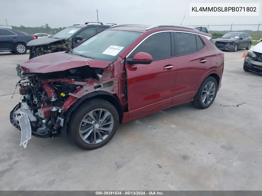 2023 Buick Encore Gx Select Fwd VIN: KL4MMDSL8PB071802 Lot: 39391534