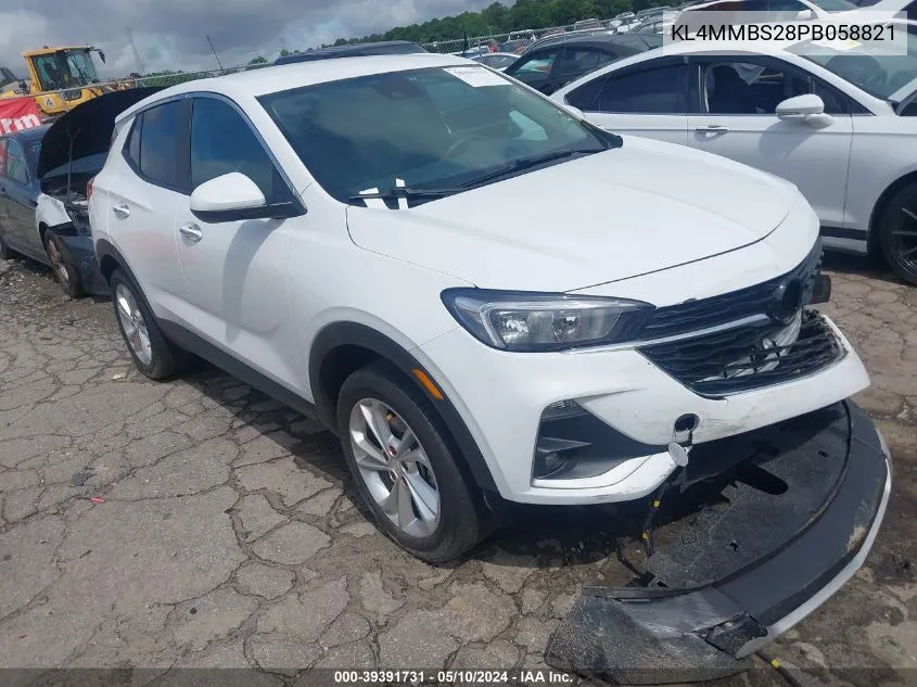 2023 Buick Encore Gx Preferred Fwd VIN: KL4MMBS28PB058821 Lot: 39391731