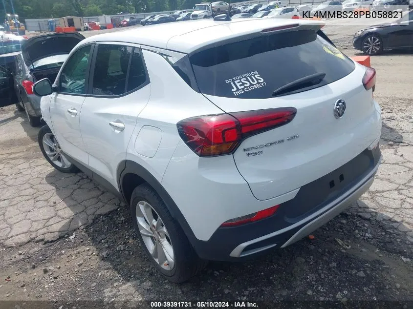 KL4MMBS28PB058821 2023 Buick Encore Gx Preferred Fwd