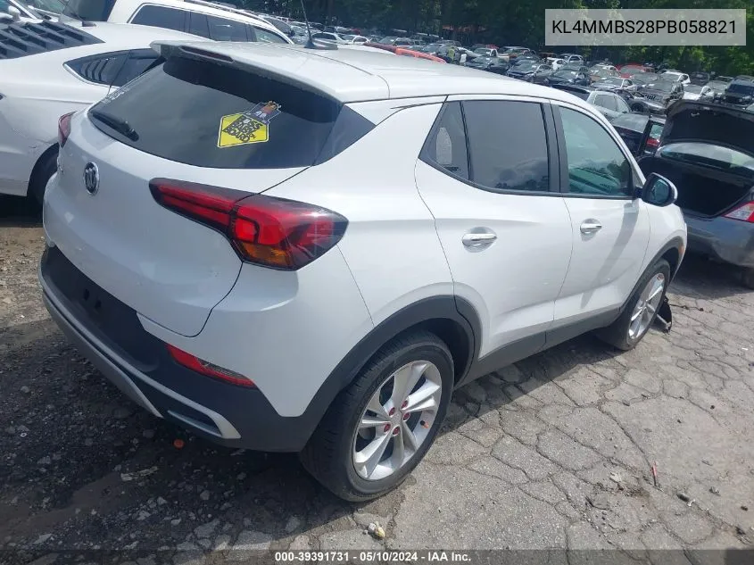 2023 Buick Encore Gx Preferred Fwd VIN: KL4MMBS28PB058821 Lot: 39391731