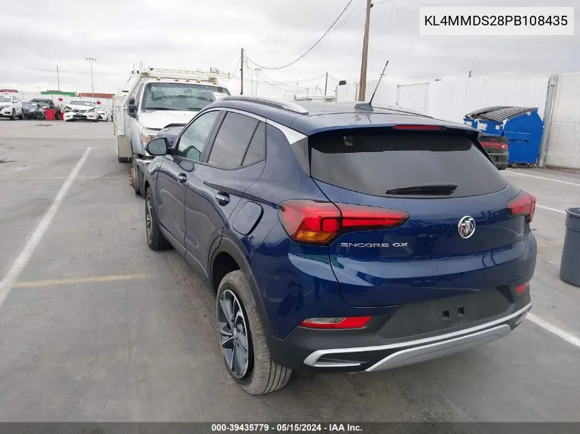 2023 Buick Encore Gx Select Fwd VIN: KL4MMDS28PB108435 Lot: 39435779